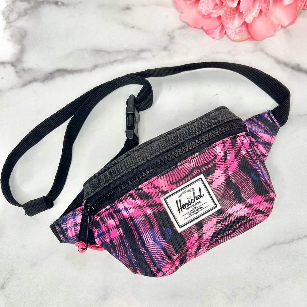 HERSCHEL SUPPLY CO Twelve Warped Plaid Hip Pack Waist Bag - Picture 10 of 10